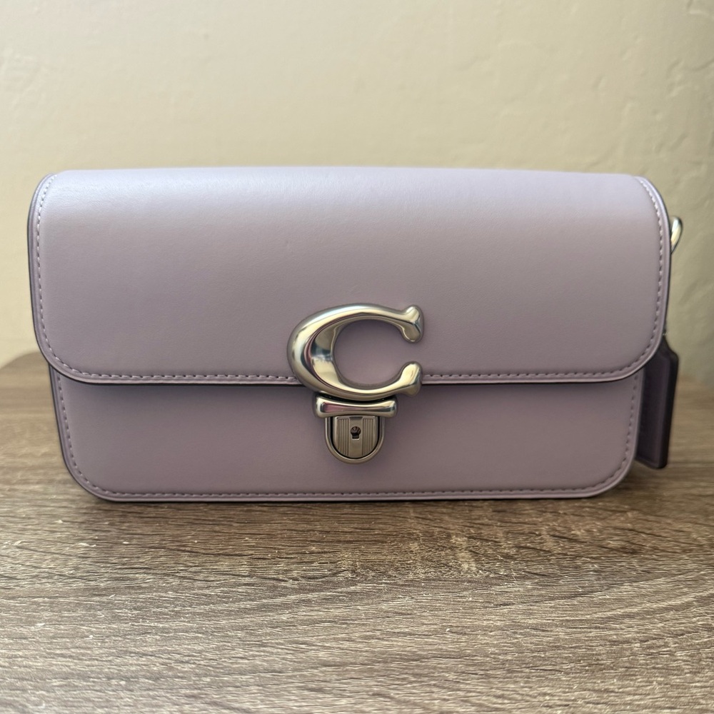 Coach Studio Baguette 20 Bag in Soft Purple